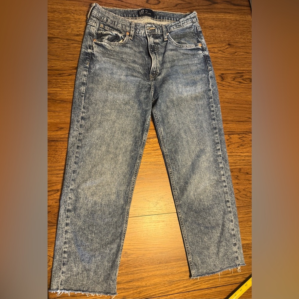 GAP Men's Light Blue Straight Jeans